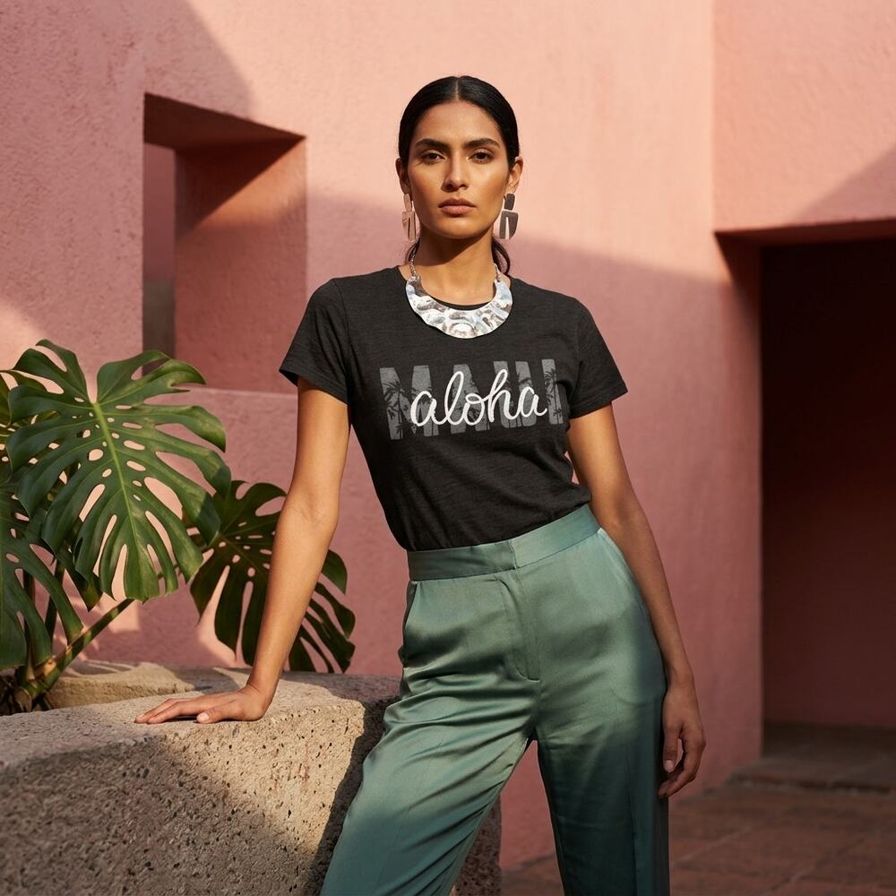 T shirt size MEDIUM  16X24 inches  Maui Aoha